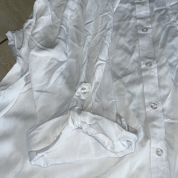 Velvet Heart White Button Up 3X - Picture 7 of 11